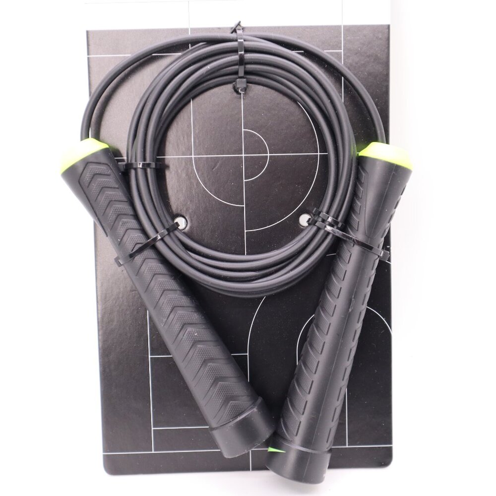 Nike Speed Rope Jump Rope Adjustable Black/green 9' Rope Length New - Picture 5 of 9